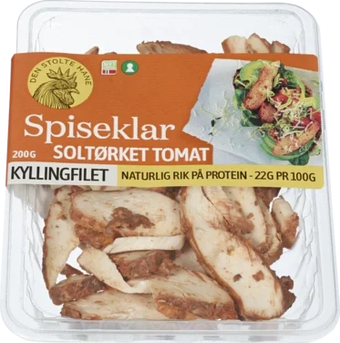 Kyllingfilet Stekt Soltørket Tomat 200g