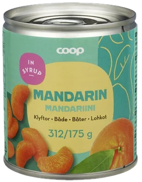 Mandarin Oranges In Light Syrup