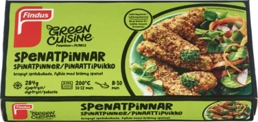Green Cuisine Spinatpinner 284g