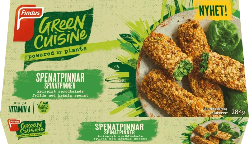Green Cuisine Spinatpinner 284g