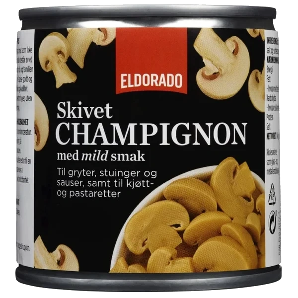 Champignon Skivet 2,84kg Eldorado