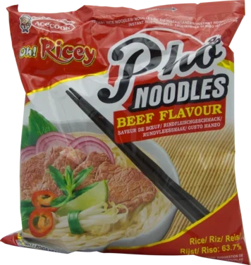 Rice Noodle Beef Flv 70g Oh! Ricey