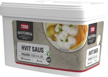 Hvit Saus Kok&Kjøl 800g Toro