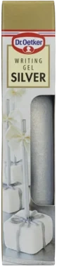 Silver Writing Gel 19g Dr Oetker
