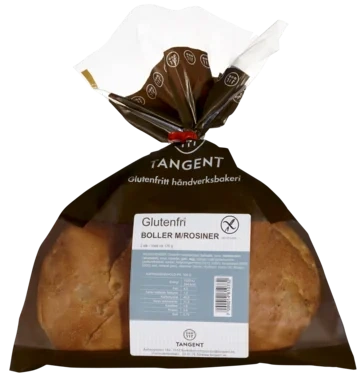 Boller med Rosiner Glutenfri Tangent