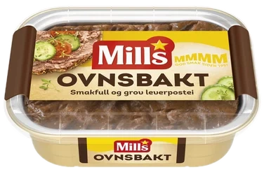 Leverpostei Ovnsbakt 185g Mills