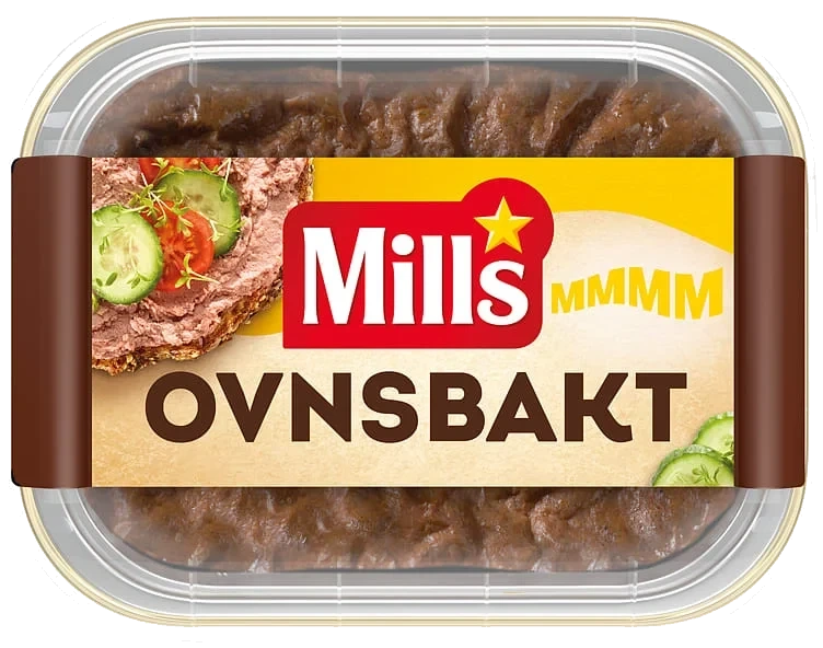 Leverpostei Ovnsbakt Mills 185g