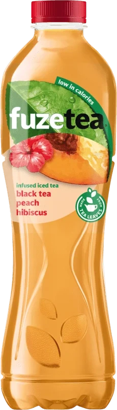 Fuze Tea Peach Hibiscus 1.25l Flaske