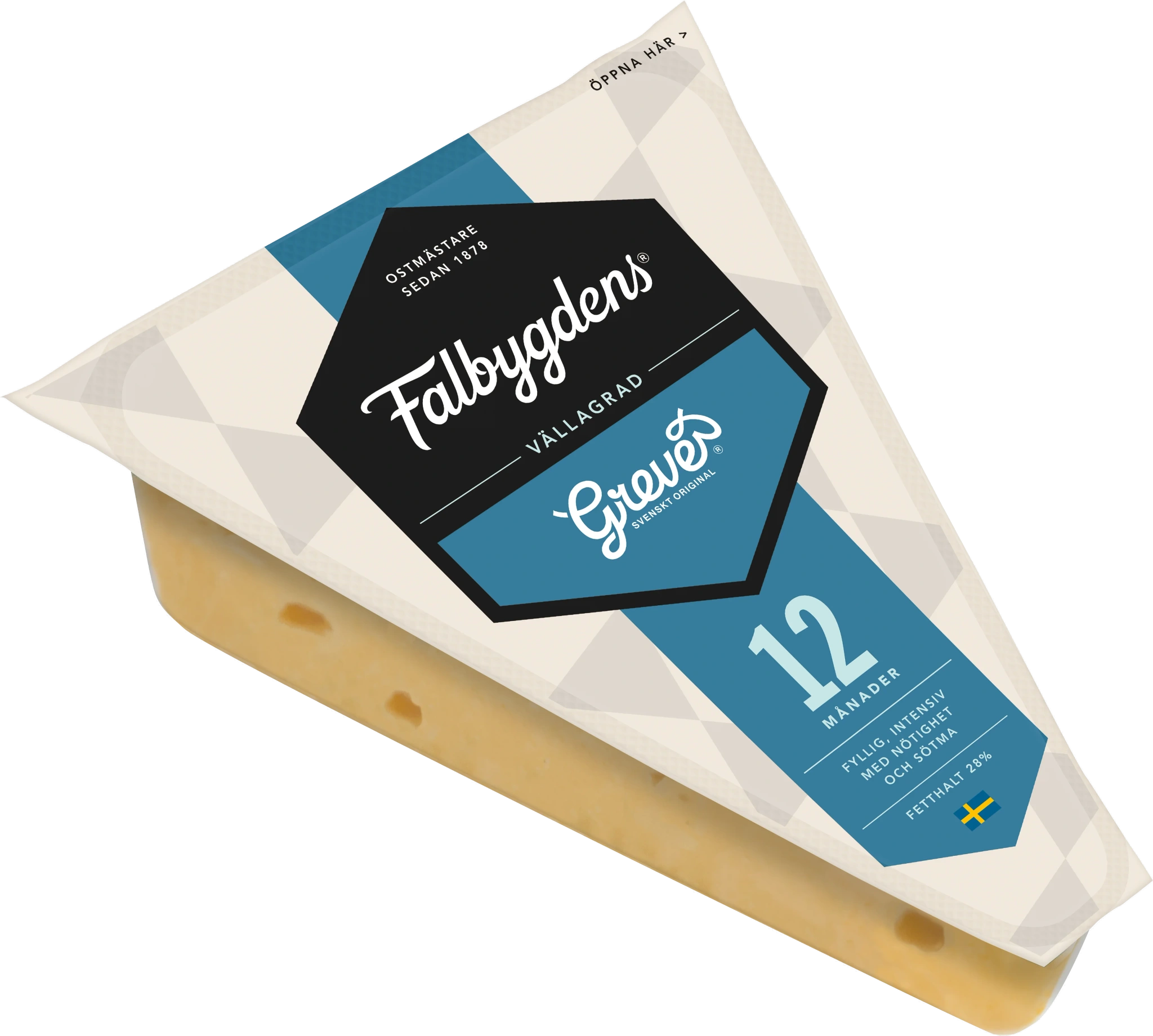 Grevé® lagrad 12 mån hårdost ca 667g