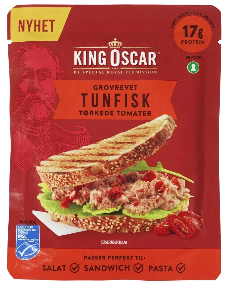 Grovrevet tunfisk
