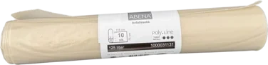 Avfallssekk Abena Poly-line Klar 125l 75x115cm Ekstra Sterk