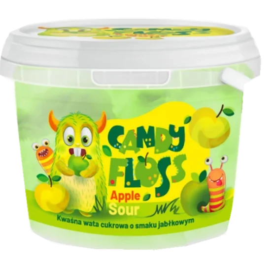 Candy Floss Apple Sour 50g