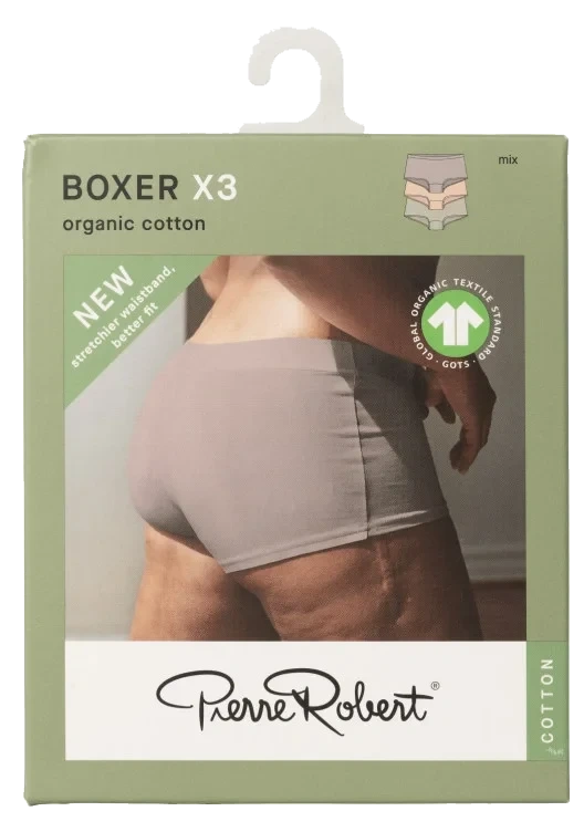 Boxer Cotton Mix M 3stk Pierre Robert