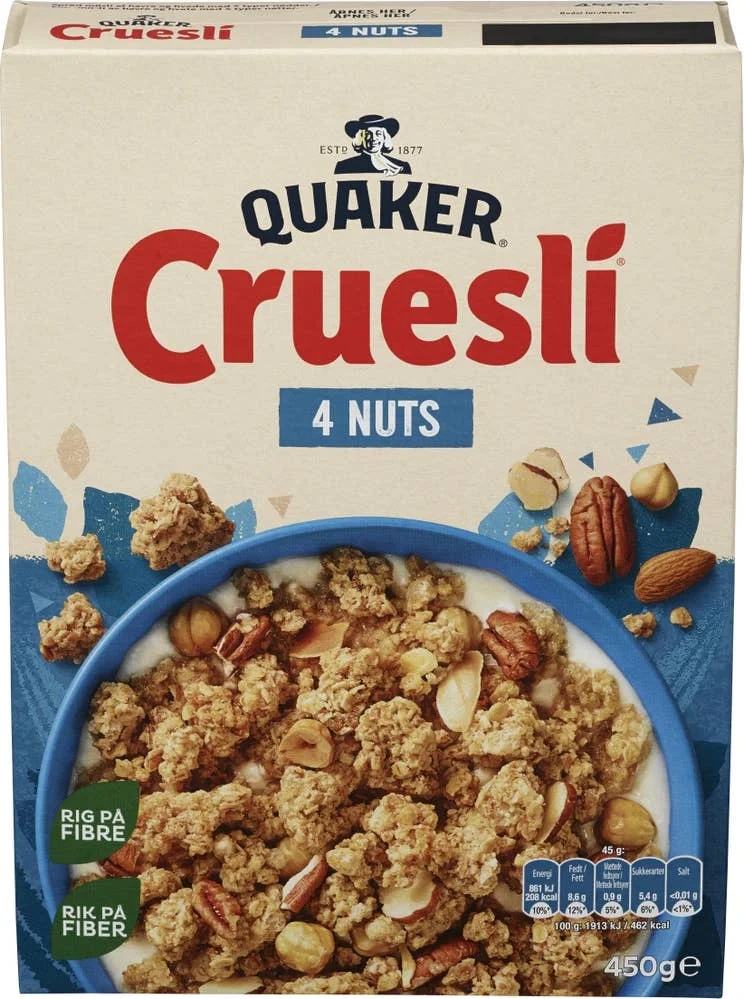 Cruesli 4 Nuts