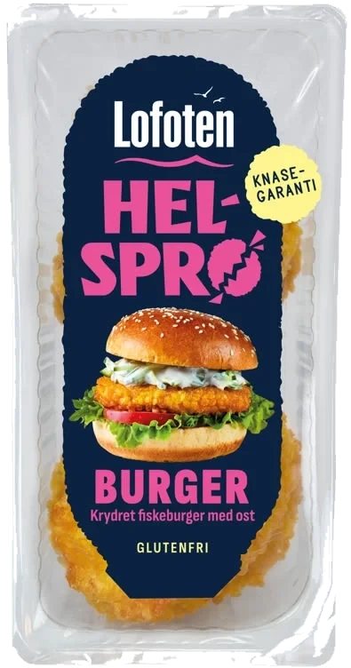 Fiskeburger Helsprø 360g Lofoten