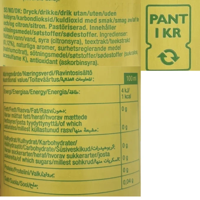 Ice Tea Lemon 24-pack