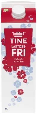 Laktosefri Helmelk 1l Tine