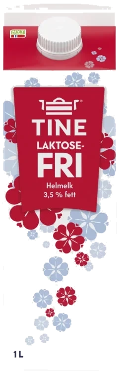 Laktosefri Helmelk 1l Tine