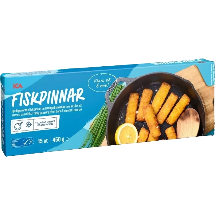 Fiskpinnar 450g ICA