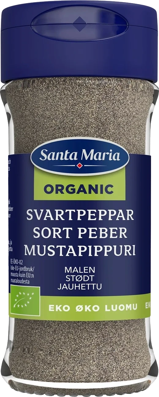 Organic Svartpeppar Malen