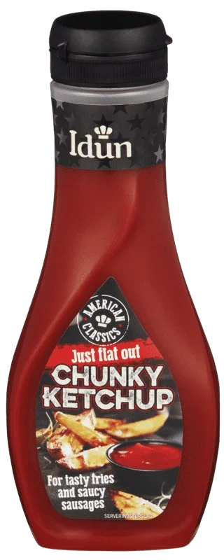 Idun Chunky Tomatketchup 278g