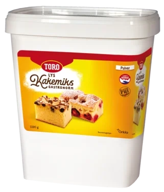 Toro Lys Kakemiks Gastronorm 3x1.190kg