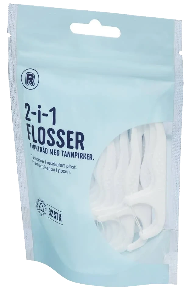 Tanntråd 2 i 1 Flosser