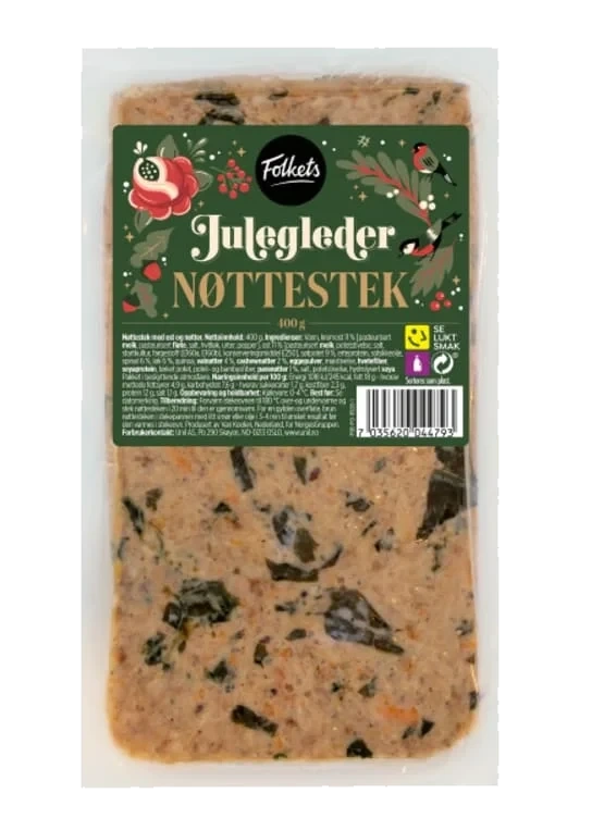 Nøttestek 400g Folkets