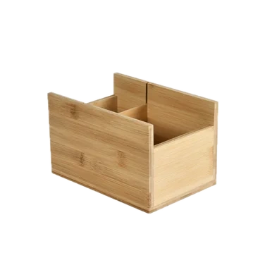 Borddispenser Bamboo 18x12cm Natural