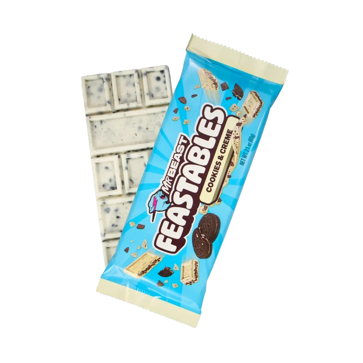Mr Beast Feastables Cookies & Cream 60g