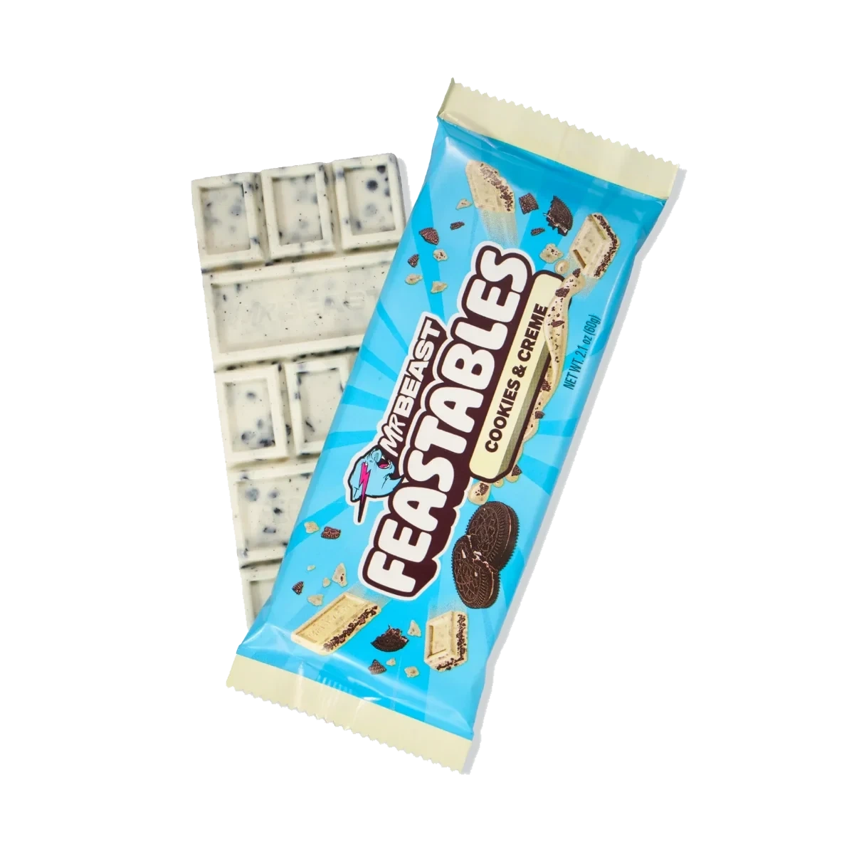 Mr Beast Feastables Cookies & Cream 60g
