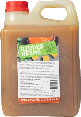 Mango Jalapeño Glaze 2,5l Ridderheims