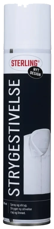 Strykestivelse Spray 300ml Sterling