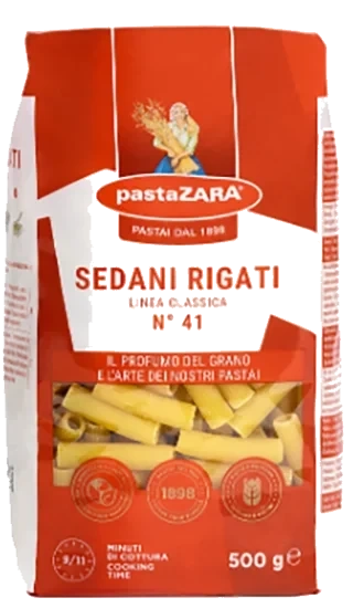 PastaZara Sedani Rigati 500g