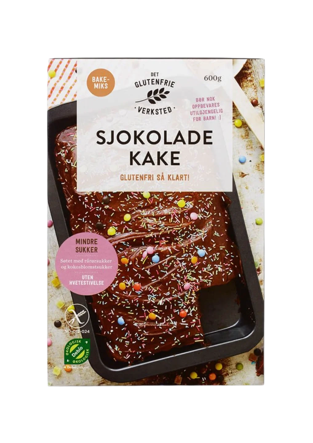 Sjokoladekakemiks 600g Dgv