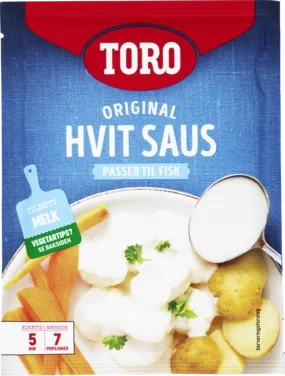 Hvit Saus Original 38g Toro