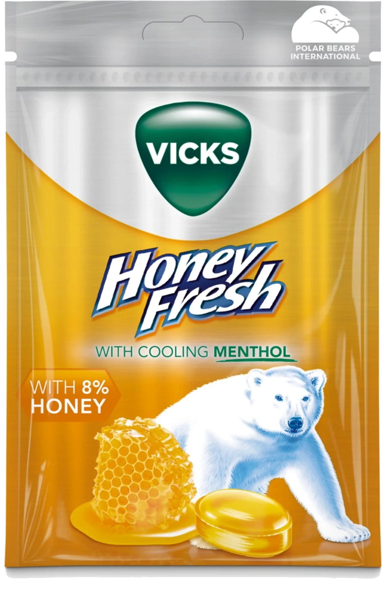 Halstabletter Honey Fresh