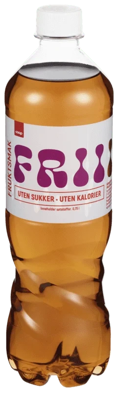 Coop Frii Fruktsmak Uten Tilsatt Sukker 0,75l
