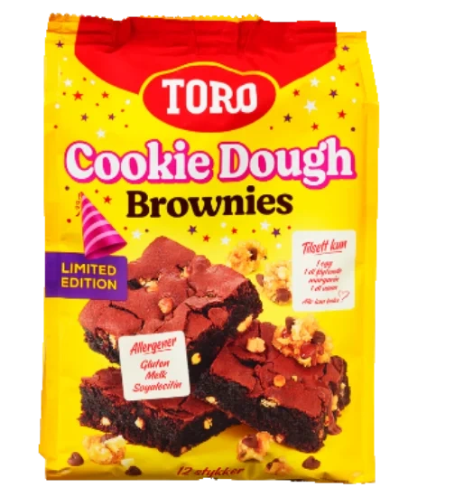 Toro Cookie Dough Brownies