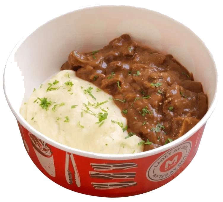 Biff Stroganoff m/Mos pr stykk
