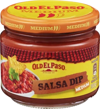 Salsa Dip Medium 312g Old El Paso