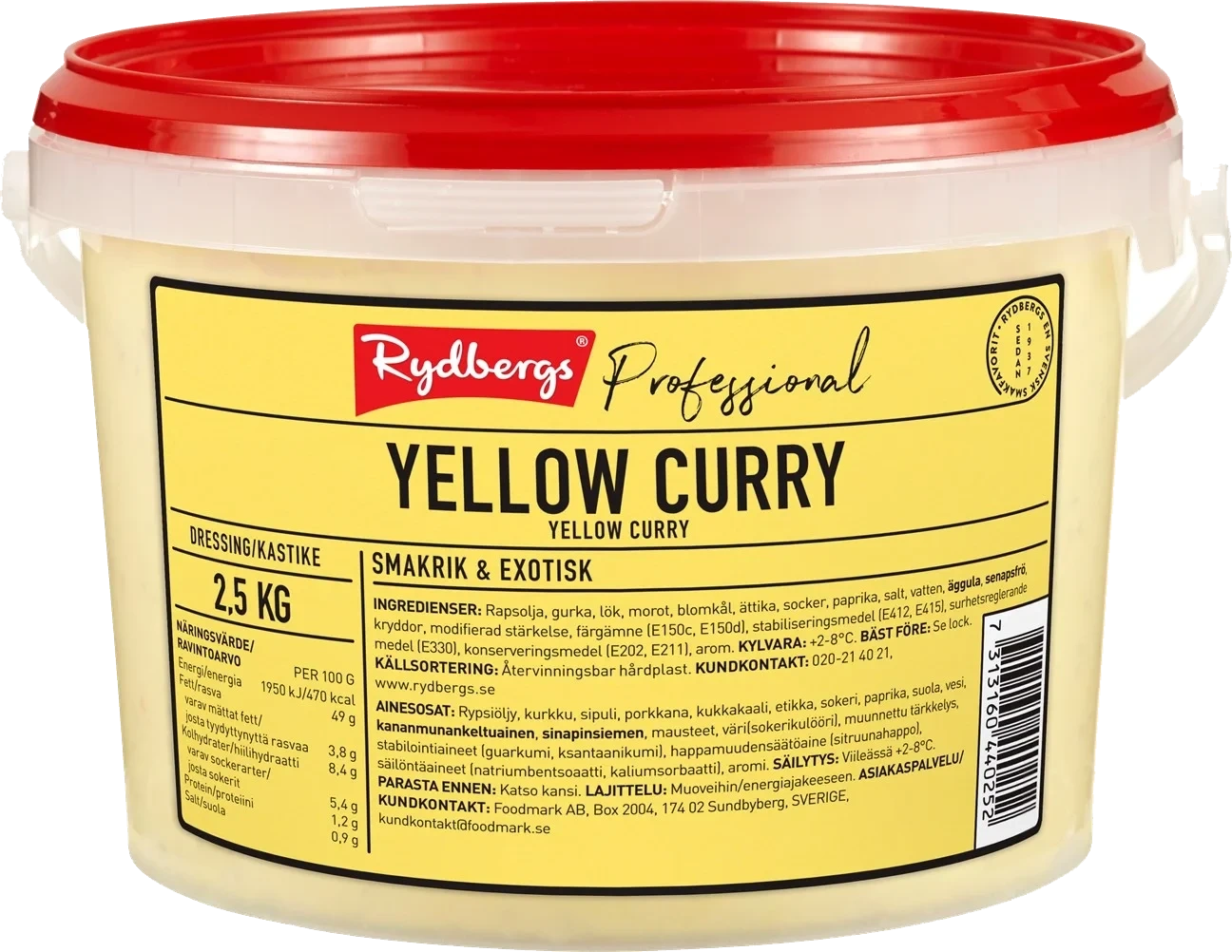 Yellow Curry dressing