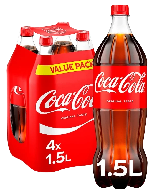 Coca-Cola 1,5lx4 flaske