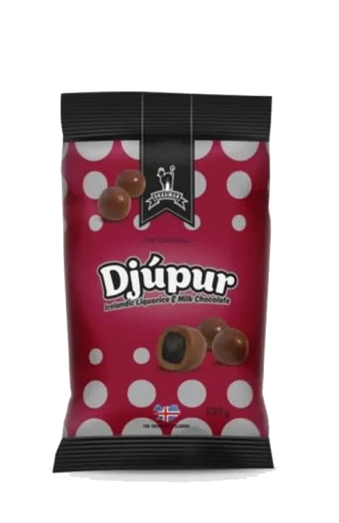 Djupur Lakris&Sjokolade 100g Draumur