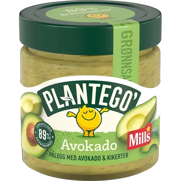 Plantego' Grønnsakspålegg Avokado og Kikerter 165g