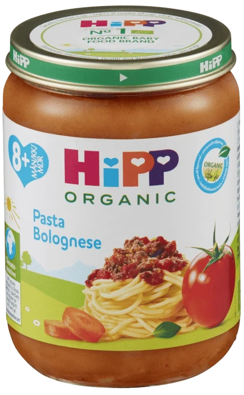 Hipp Pasta Bolognese 8m 190g
