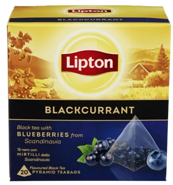 Svart te Blackcurrant 20-pack