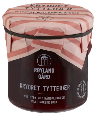 Tyttebærsyltetøy Krydret 160g Røyland