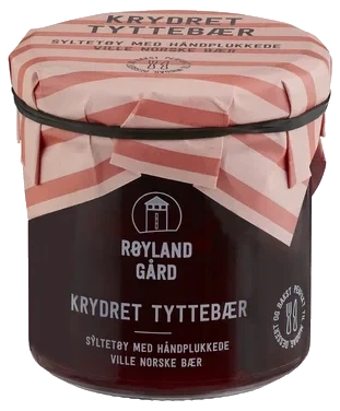 Tyttebærsyltetøy Krydret 160g Røyland