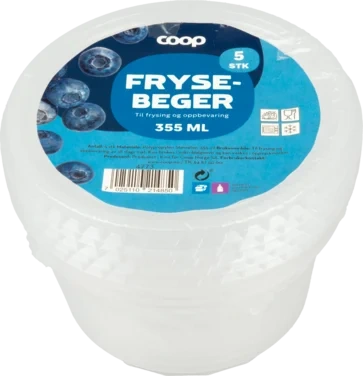 Frysebeger 355ml Coop